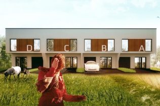 Projekt domów szeregowych 